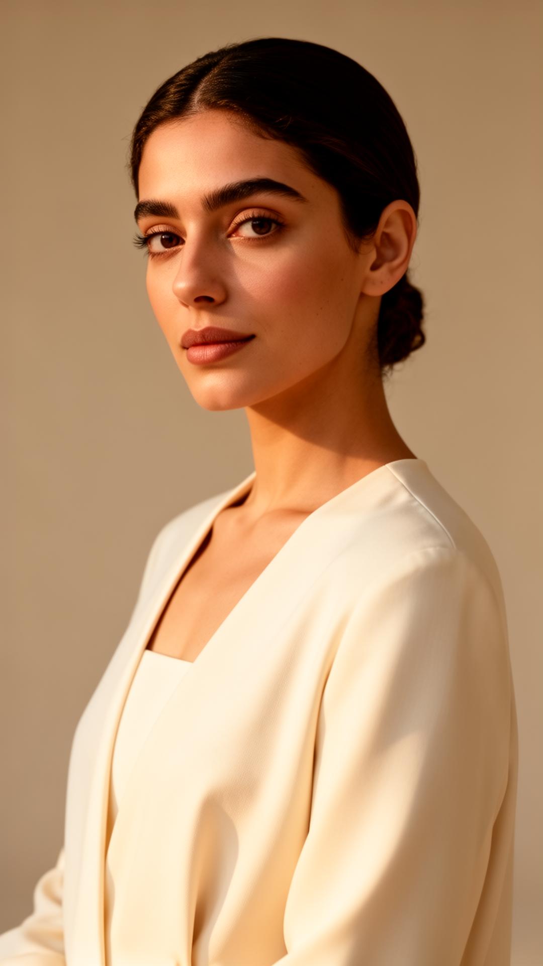 Portrait of Nour, founder and creative director